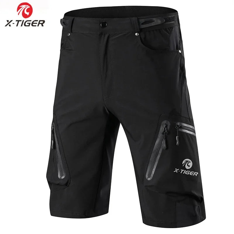 X-TIGER Mens Cycling Shorts With 5D Gel Pad MTB Mountain