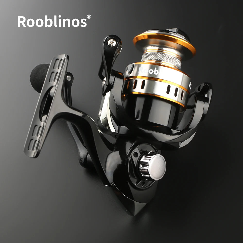 Rooblinos RY Spinning Reel With Aluminum Spool For Fishing