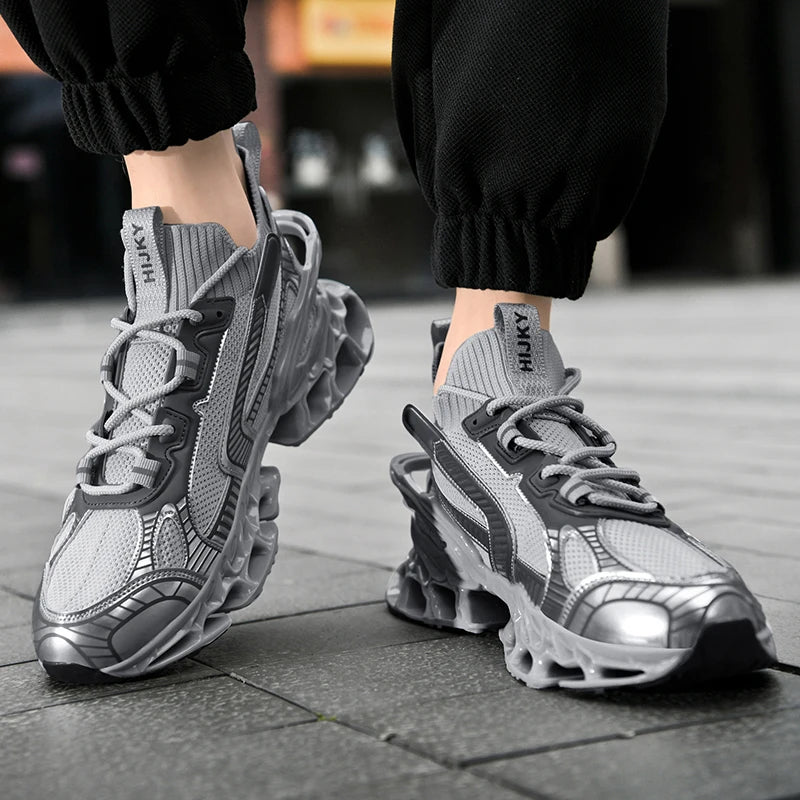 YUYIN Men Breathable Casual Sneakers Luxury Comfort Trainers
