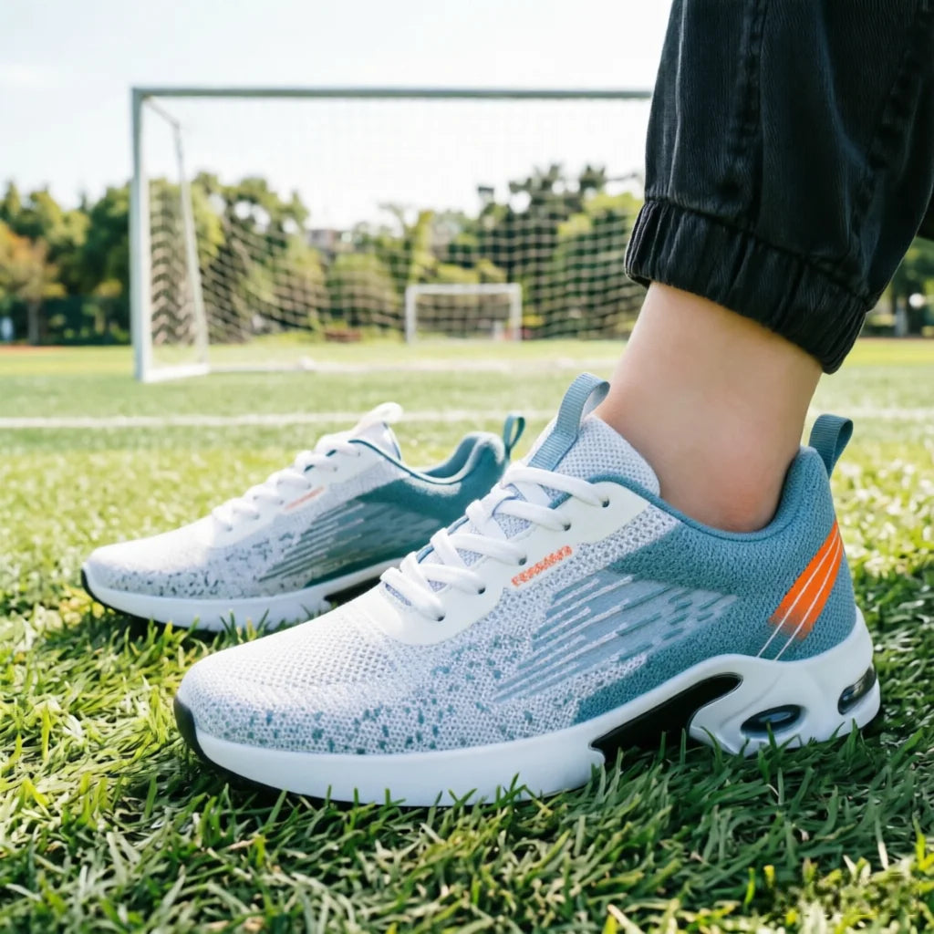 Men Breathable Mesh Running Shoes With Air Cushion For Gym