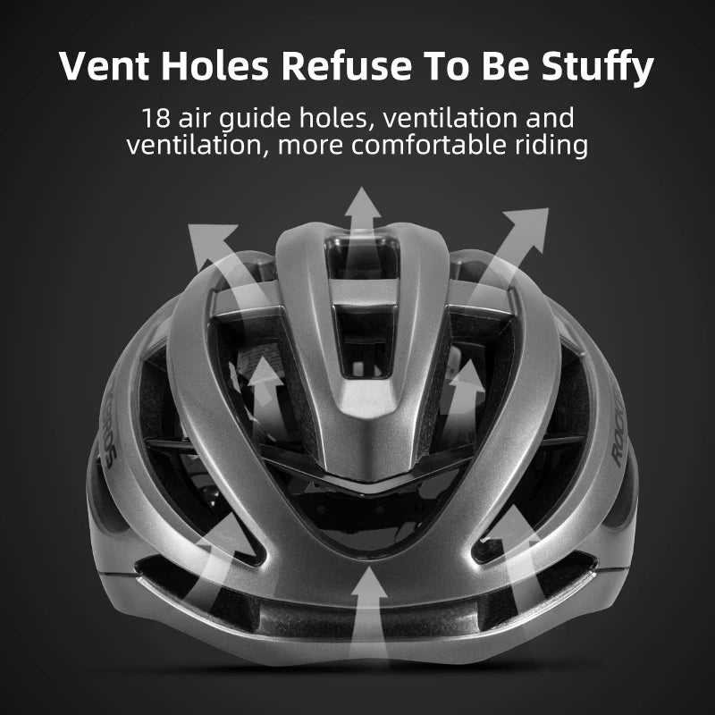 ROCKBROS Ultralight Bicycle Helmet With Ventilation For Road And MTB