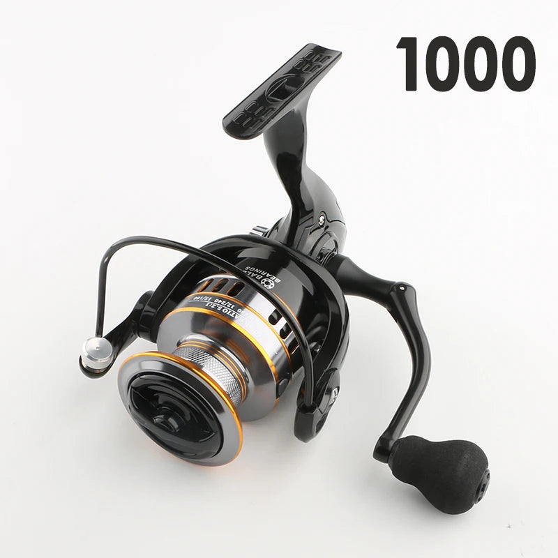 Rooblinos Spinning Fishing Reel With 5.2 Gear Ratio Eva Knob
