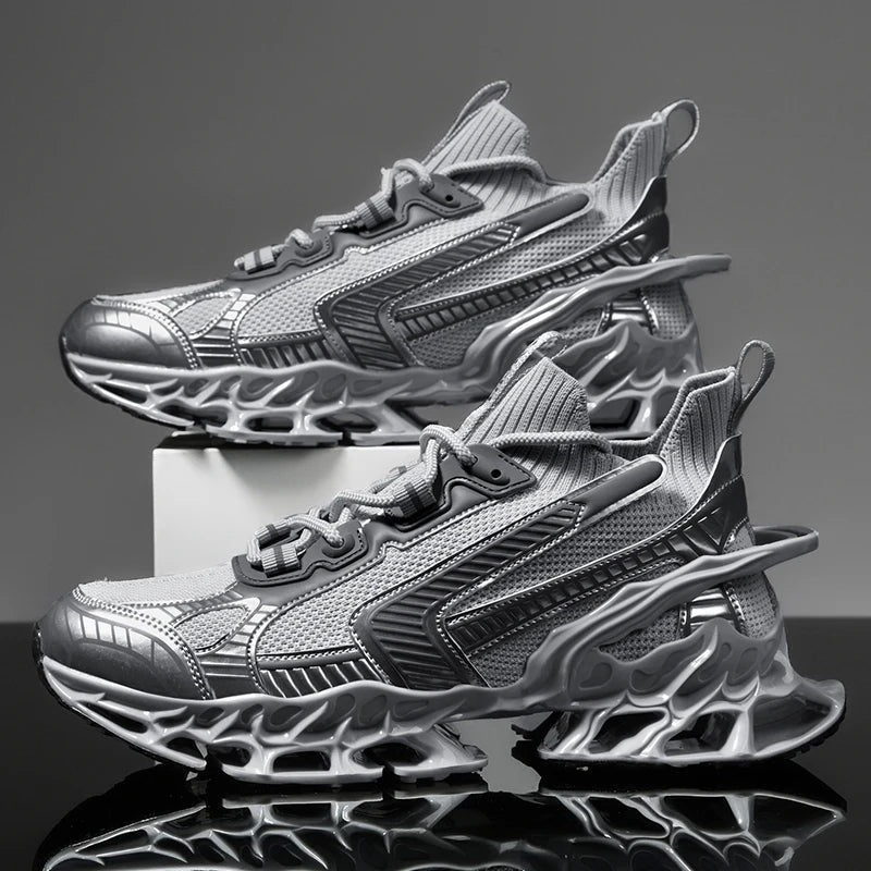 YUYIN Men Breathable Casual Sneakers Luxury Comfort Trainers