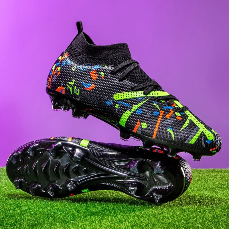 Yuyin Professional Outdoor Soccer Shoes Breathable Football Boots