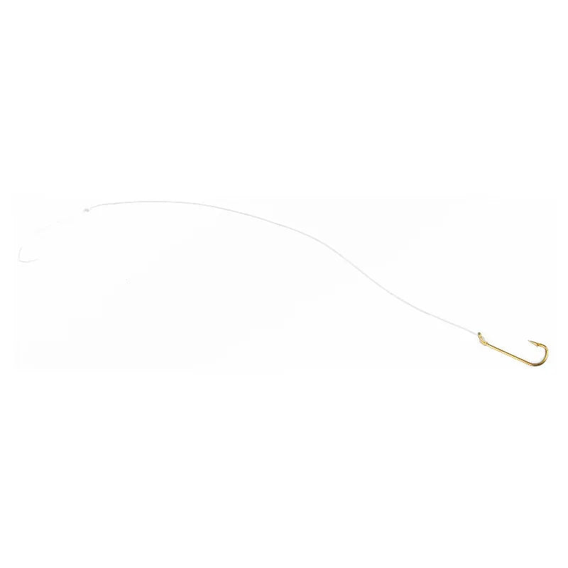 Strong Snelled Aberdeen Hooks For Freshwater Fishing 8 Pack