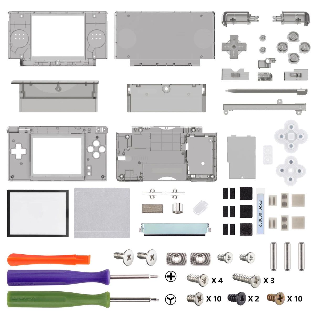 eXtremeRate Replacement Full Housing Shell For Nintendo DS Lite