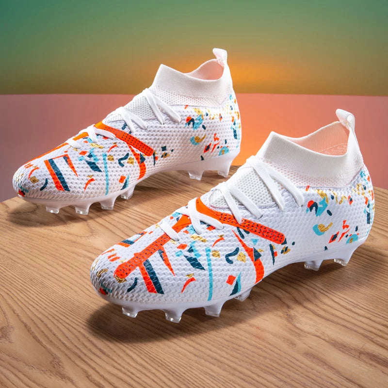 Yuyin Professional Outdoor Soccer Shoes Breathable Football Boots