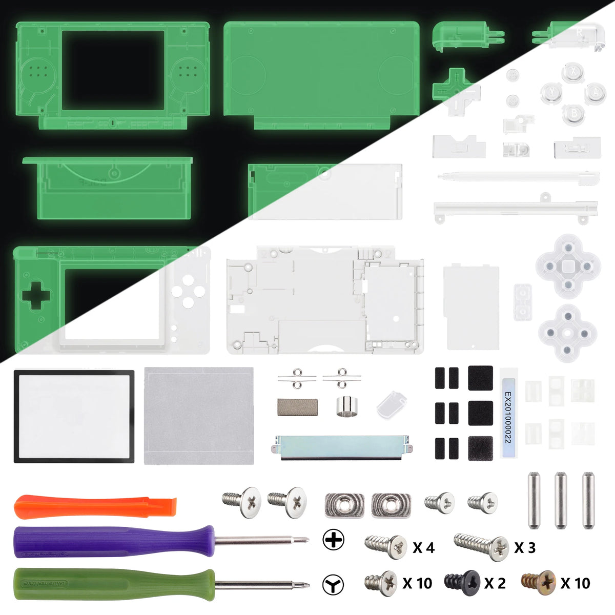 eXtremeRate Replacement Full Housing Shell For Nintendo DS Lite