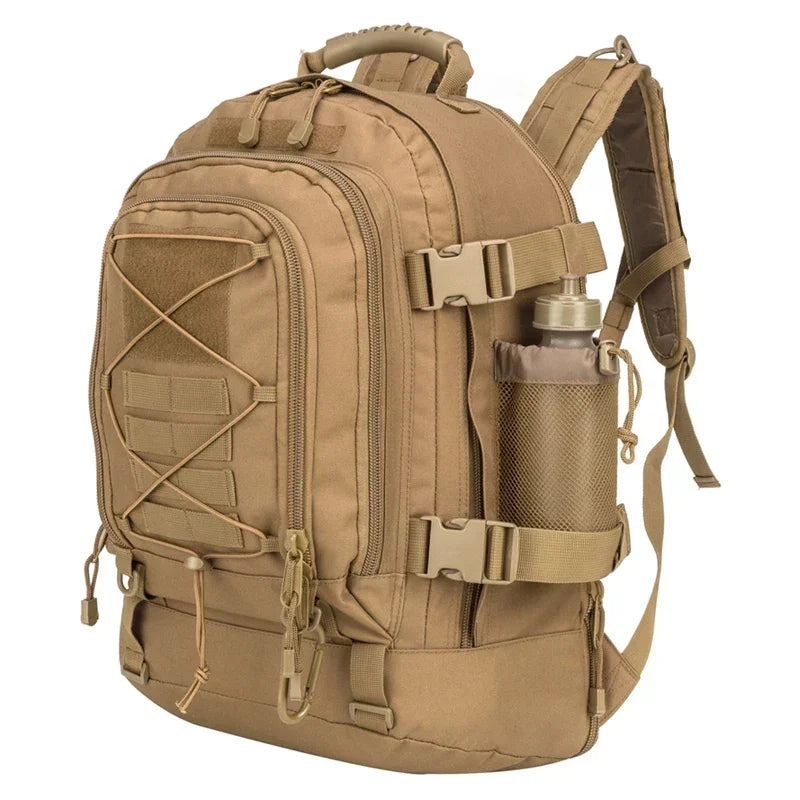 Lqarmy 60L Military Tactical Molle Hiking Backpack