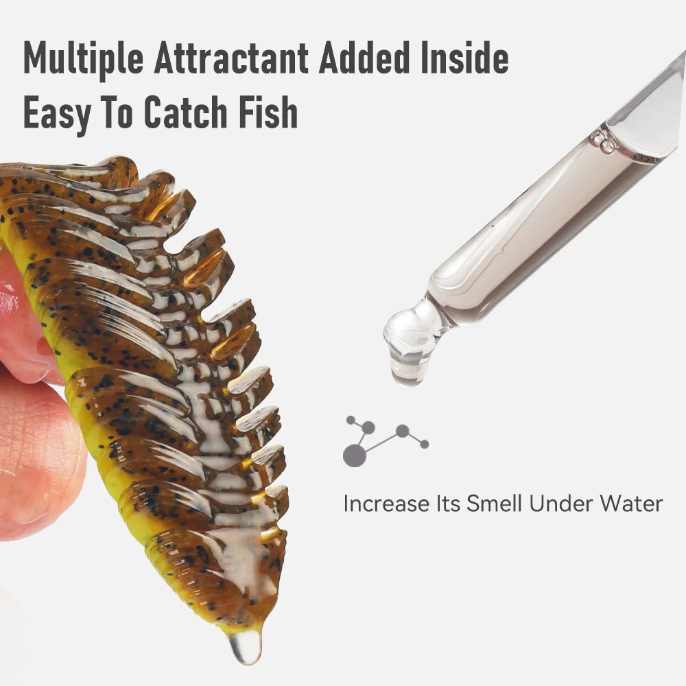 Kingdom Artificial Scented Swimbait T Tail Fishing Lure
