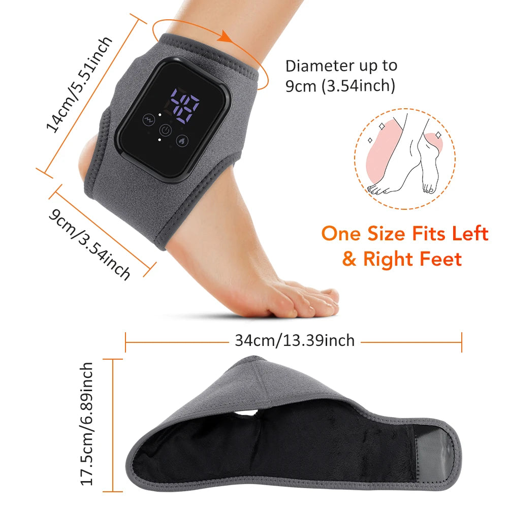 Hailicare Heated Ankle Brace For Sprain Relief And Joint Support