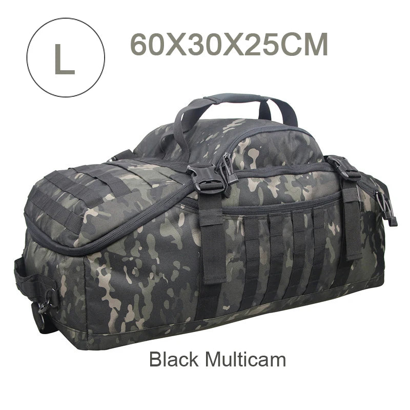 LQARMY Molle Tactical Backpack For Hiking Camping And Travel