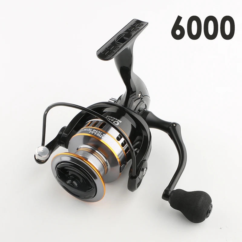 Rooblinos Spinning Fishing Reel With 5.2 Gear Ratio Eva Knob