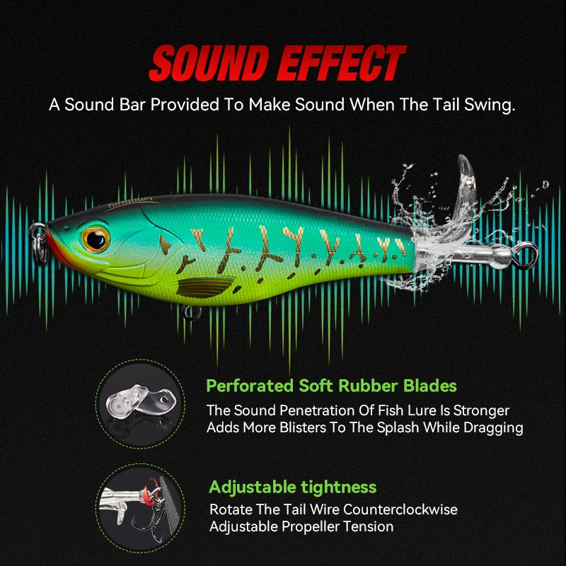 Kingdom Topwater Hard Lures For Bass Trout Pike Fishing