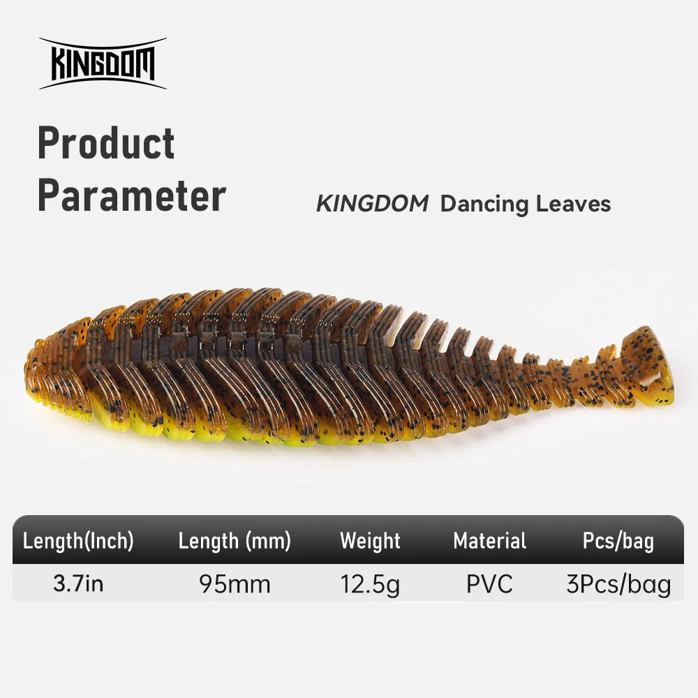 Kingdom Artificial Scented Swimbait T Tail Fishing Lure
