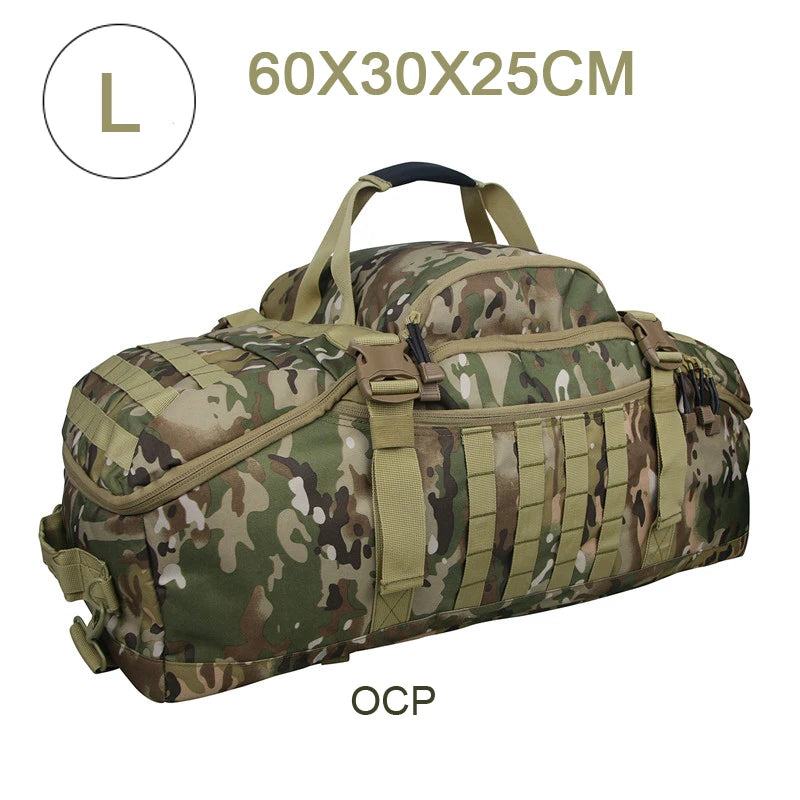 LQARMY Molle Tactical Backpack For Hiking Camping And Travel