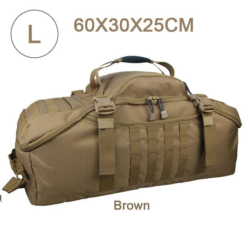 LQARMY Molle Tactical Backpack For Hiking Camping And Travel