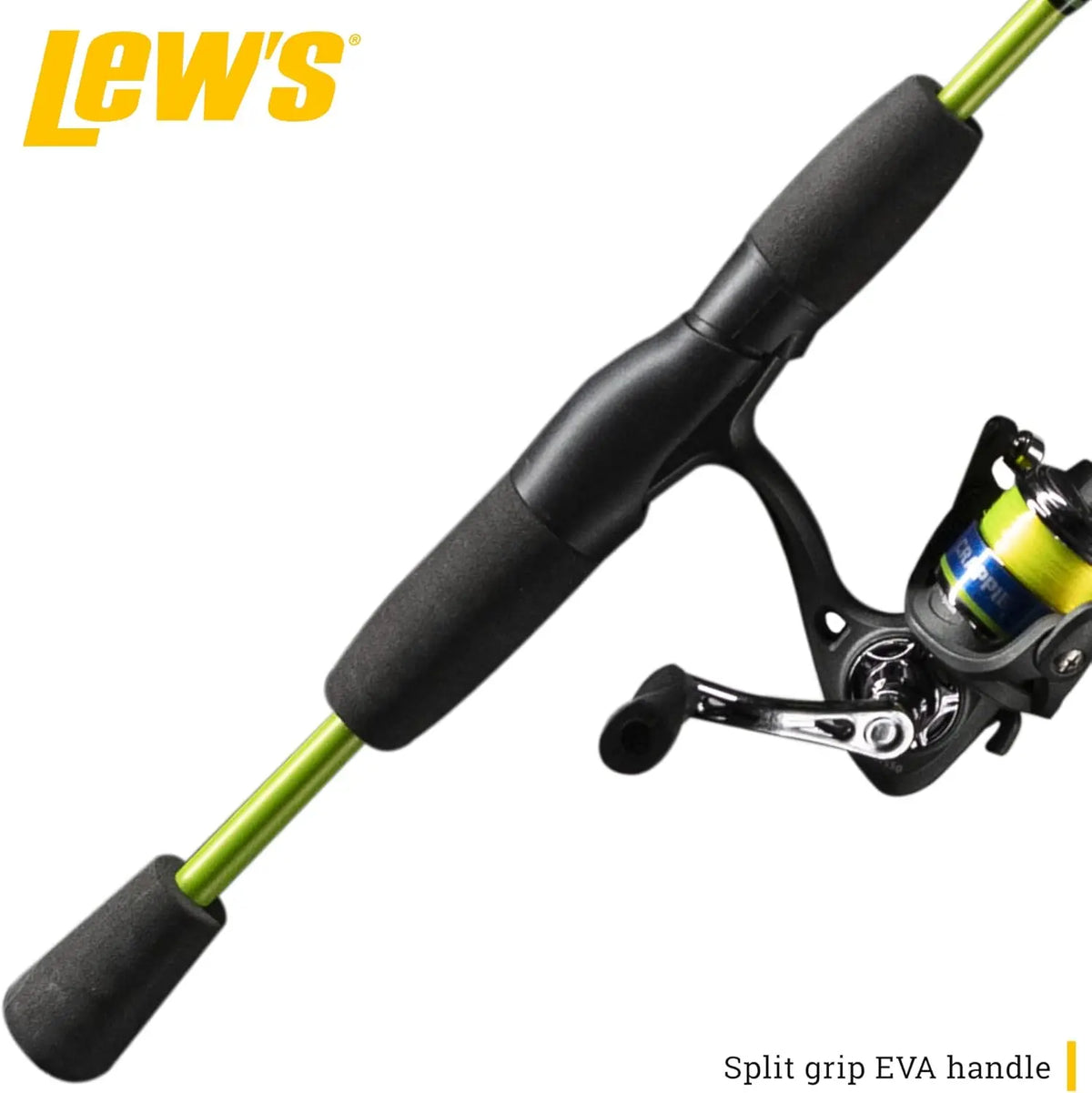 YTYIN Crappie Thunder Spinning Fishing Rod Combo IM6 Graphite