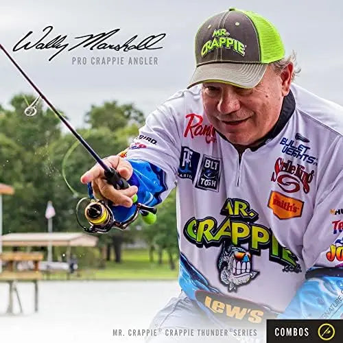 YTYIN Crappie Thunder Spinning Fishing Rod Combo IM6 Graphite