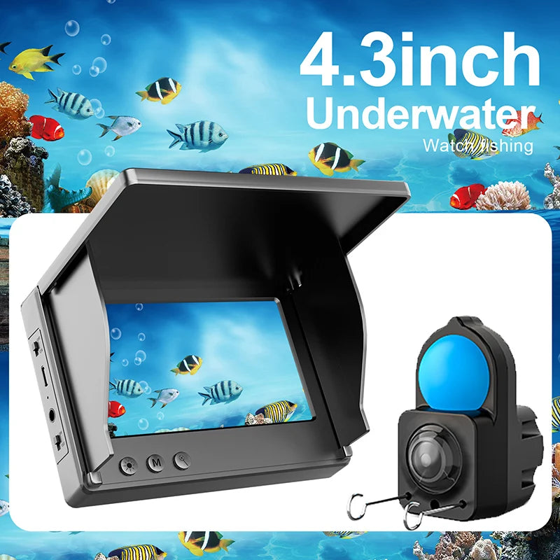 Waterproof Underwater Fishing Camera With Night Vision Depth Finder