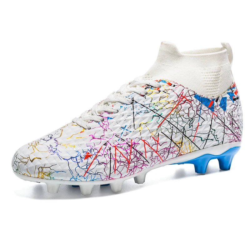MaiJiaKa Mens Professional Soccer Shoes For Outdoor Football Play