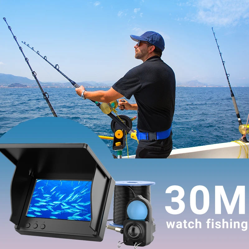 Waterproof Underwater Fishing Camera With Night Vision Depth Finder