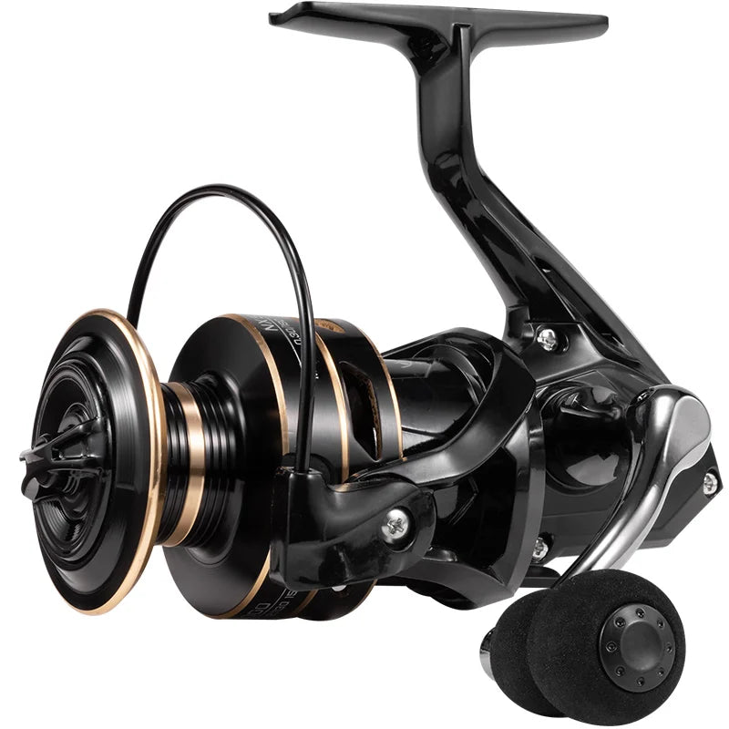 Jarzzilai Spinning Fishing Reel Metal Cup 10kg Drag High Speed