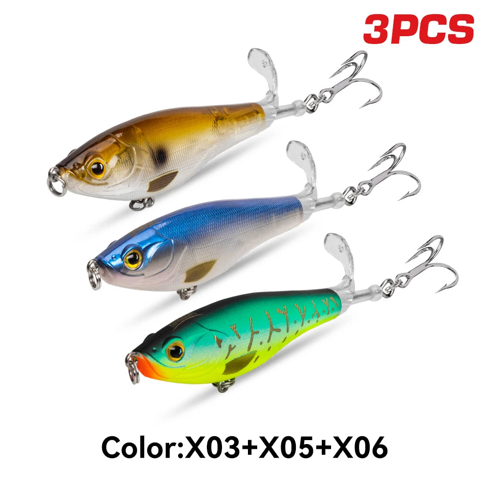 Kingdom Topwater Hard Lures For Bass Trout Pike Fishing
