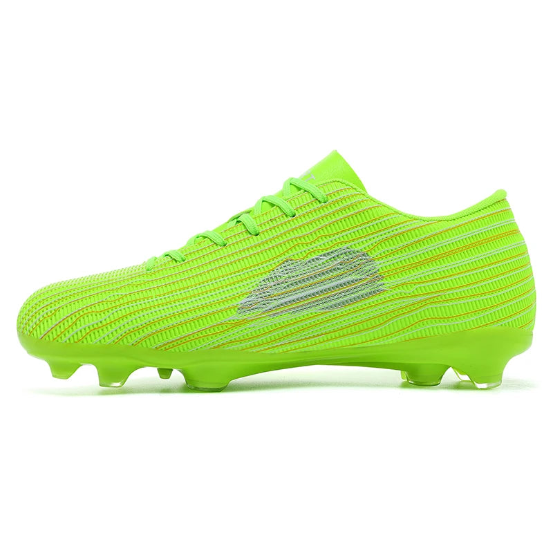 Yuyin Breathable Microfiber Soccer Shoes Turf Cleats Outdoor Training
