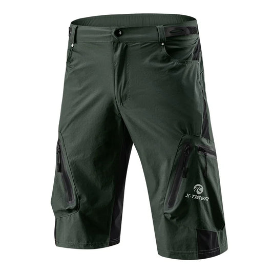 X-TIGER Mens Cycling Shorts With 5D Gel Pad MTB Mountain