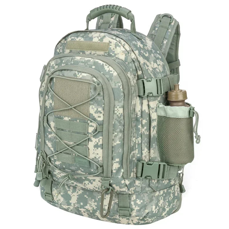 Lqarmy 60L Military Tactical Molle Hiking Backpack