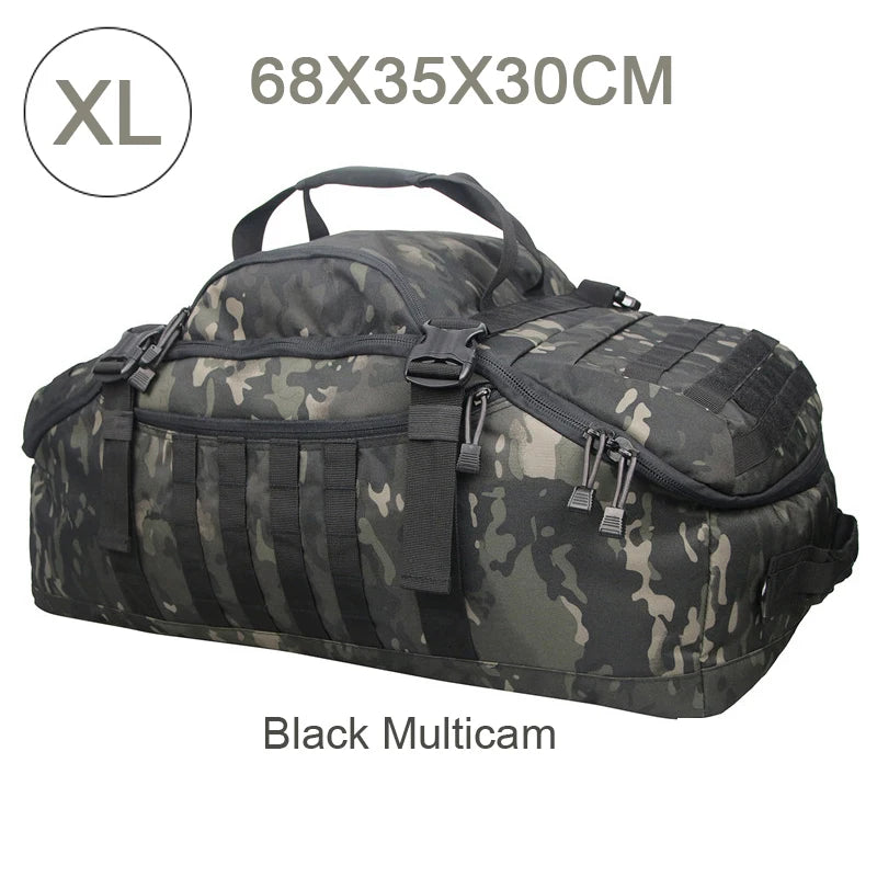LQARMY Molle Tactical Backpack For Hiking Camping And Travel