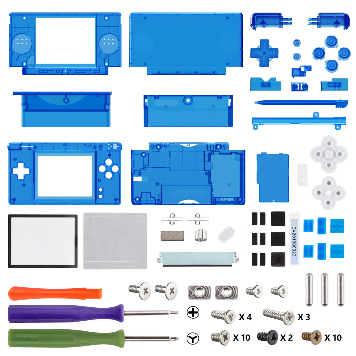 eXtremeRate Replacement Full Housing Shell For Nintendo DS Lite