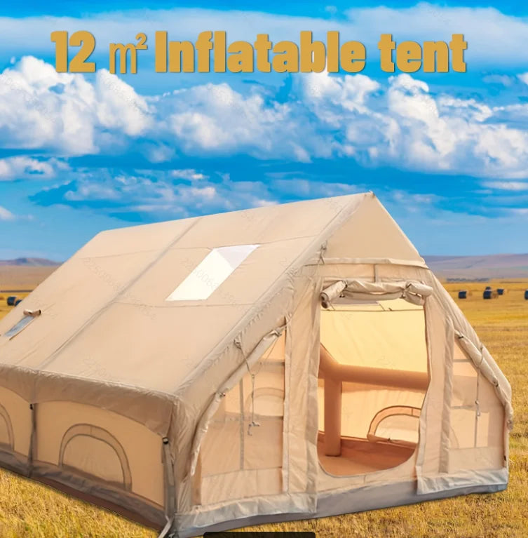 Quick Opening Inflatable Camping Tent With Skylight And Breathable Mesh
