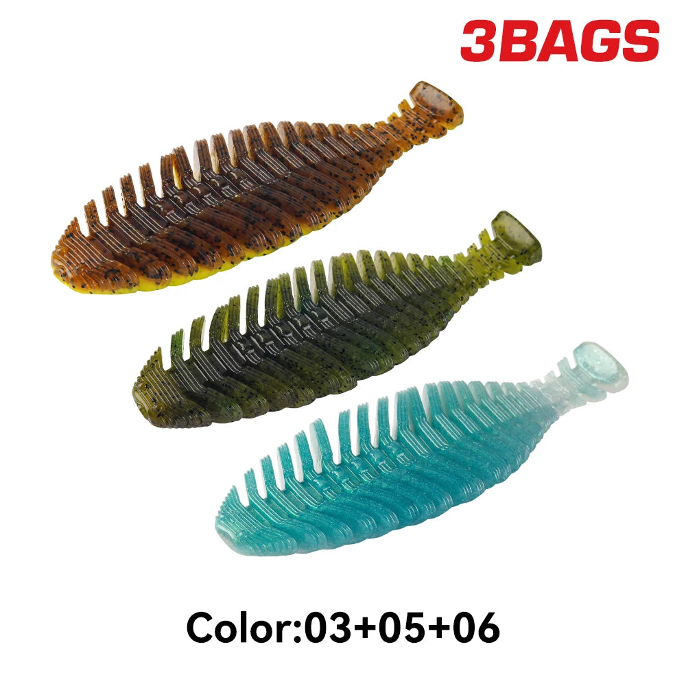 Kingdom Artificial Scented Swimbait T Tail Fishing Lure