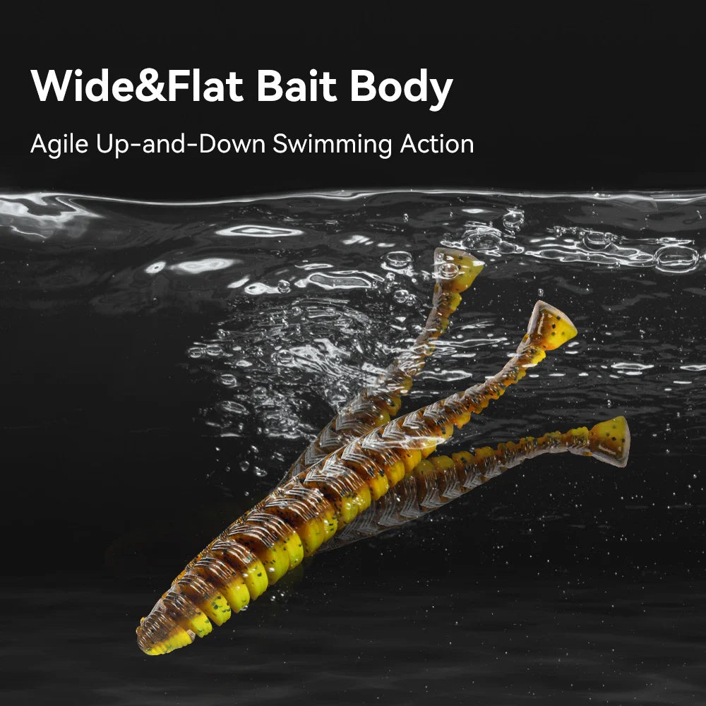Kingdom Artificial Scented Swimbait T Tail Fishing Lure