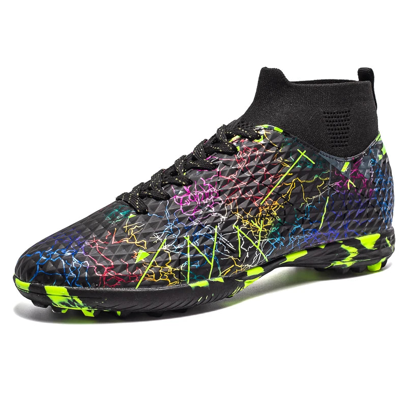MaiJiaKa Mens Professional Soccer Shoes For Outdoor Football Play