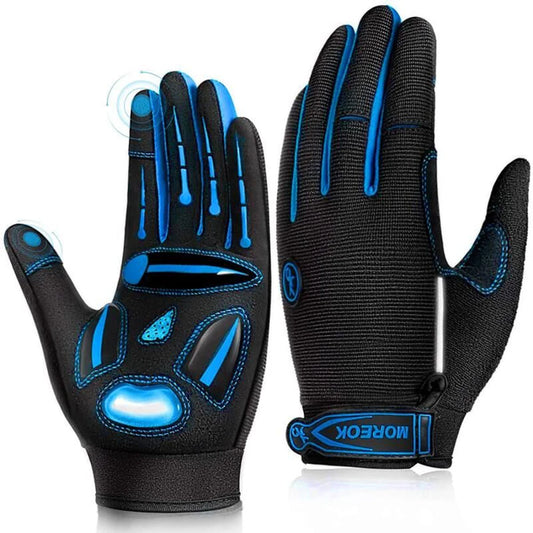 Moreok Breathable Non-Slip Racing Cycling Gloves