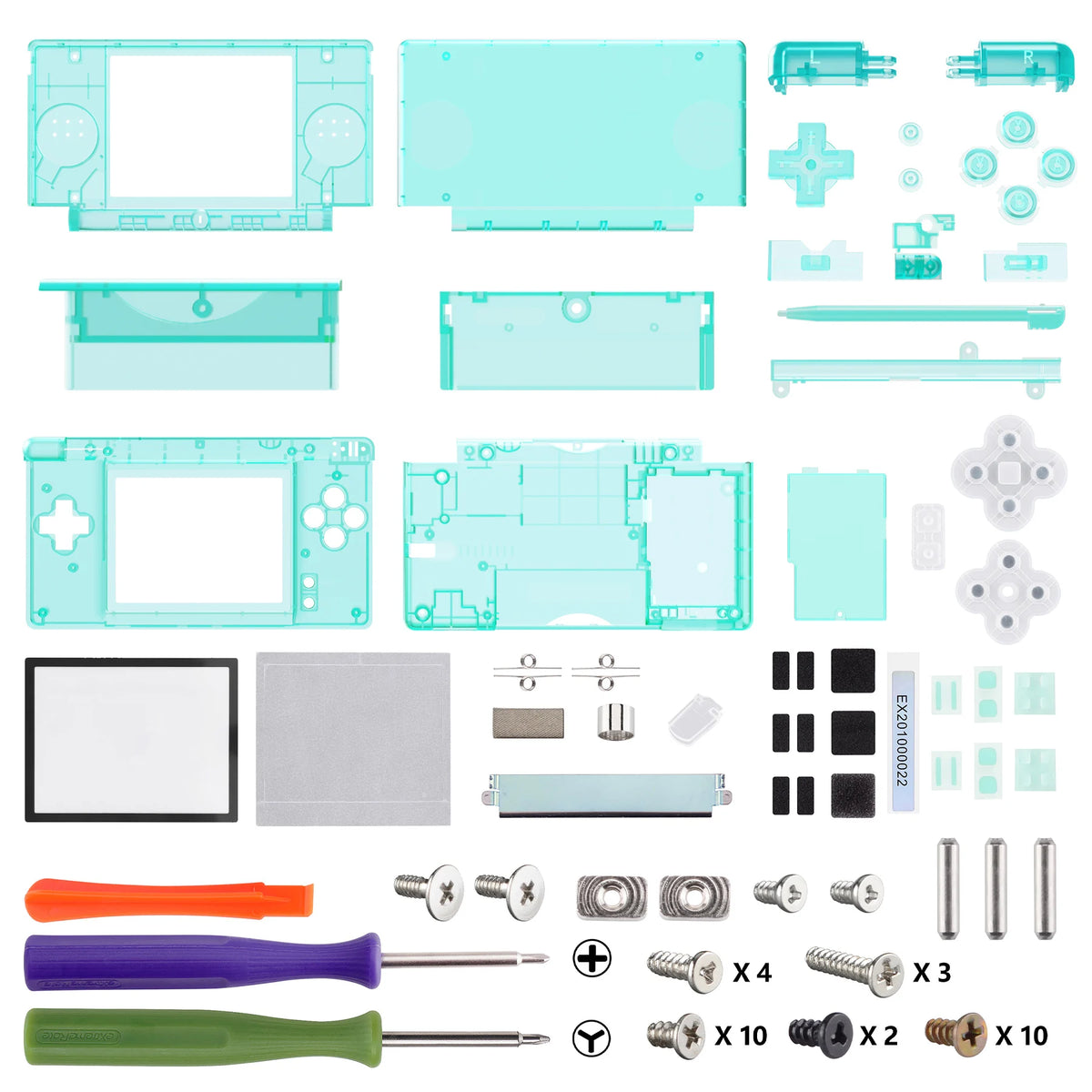 eXtremeRate Replacement Full Housing Shell For Nintendo DS Lite