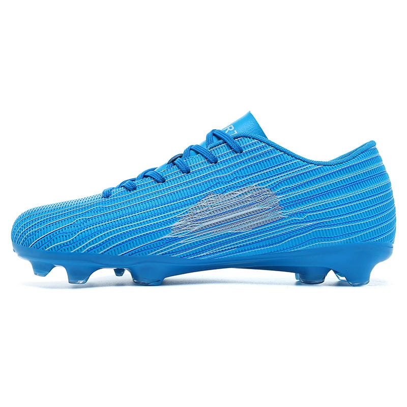 Yuyin Breathable Microfiber Soccer Shoes Turf Cleats Outdoor Training