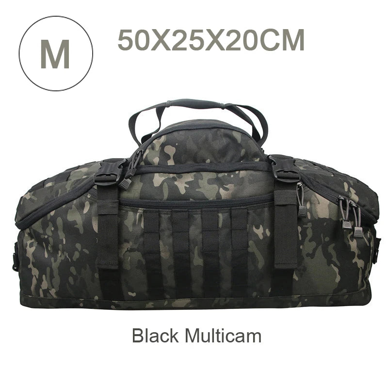 LQARMY Molle Tactical Backpack For Hiking Camping And Travel