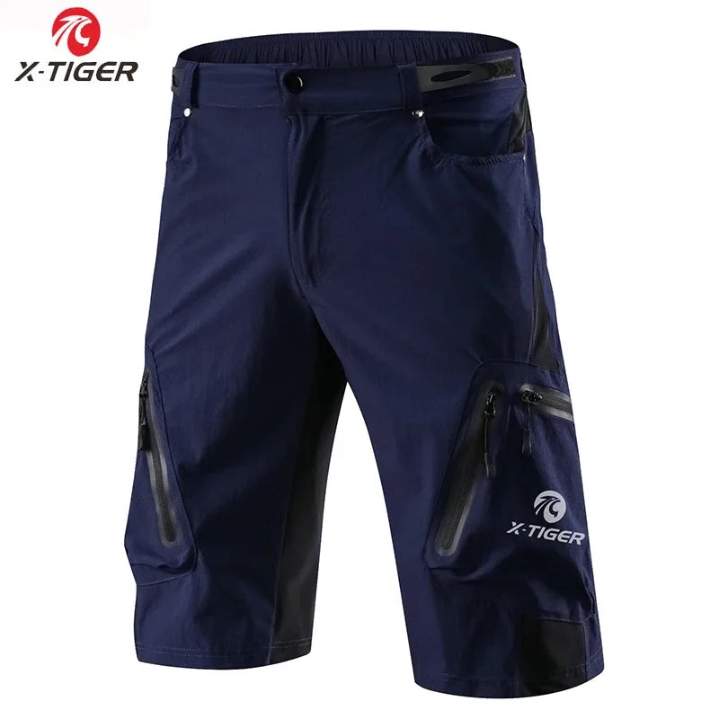 X-TIGER Mens Cycling Shorts With 5D Gel Pad MTB Mountain