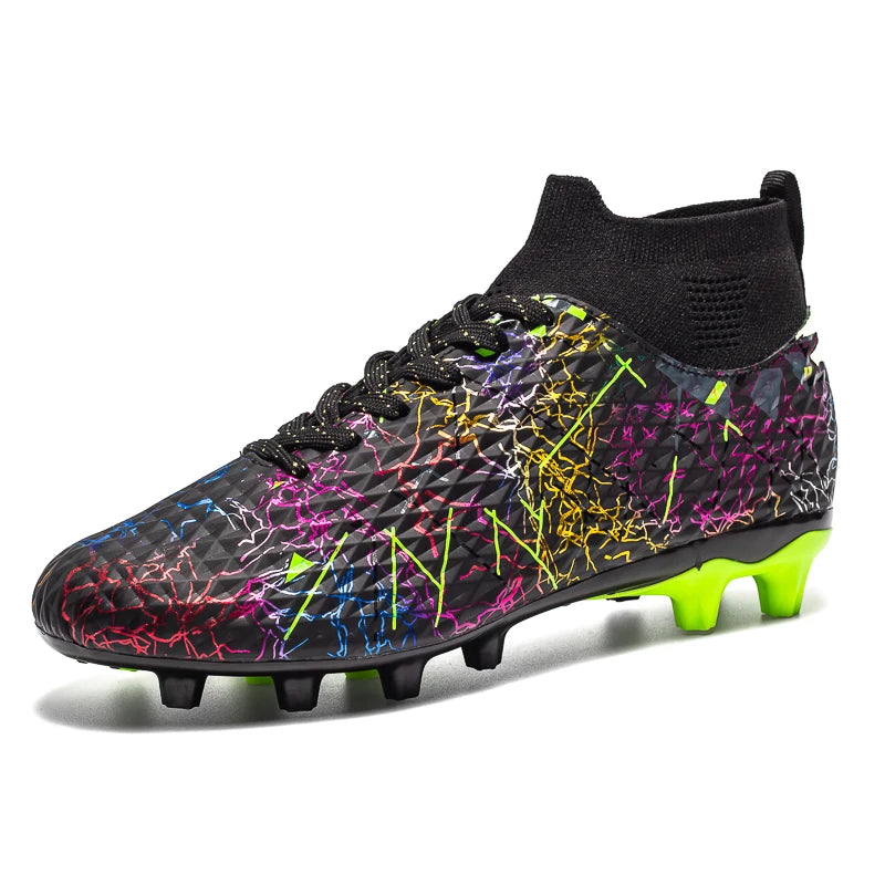 MaiJiaKa Mens Professional Soccer Shoes For Outdoor Football Play