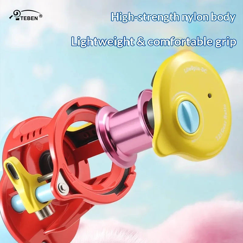 Litespin Dc Baitcasting Fishing Reel With Anti Backlash Design