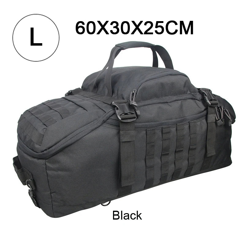LQARMY Molle Tactical Backpack For Hiking Camping And Travel