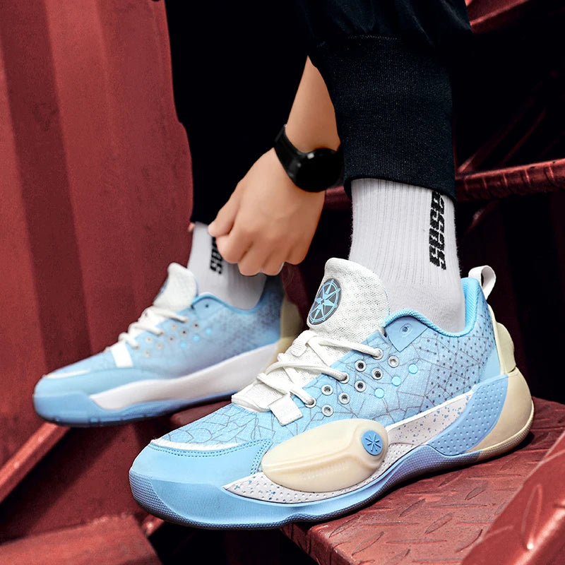 Breathable Mesh Basketball Training Shoes For Men And Women