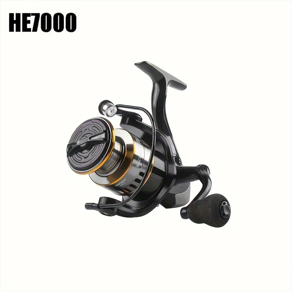 Metal Spinning Reel With Metal Spool And 5.2 Gear Ratio
