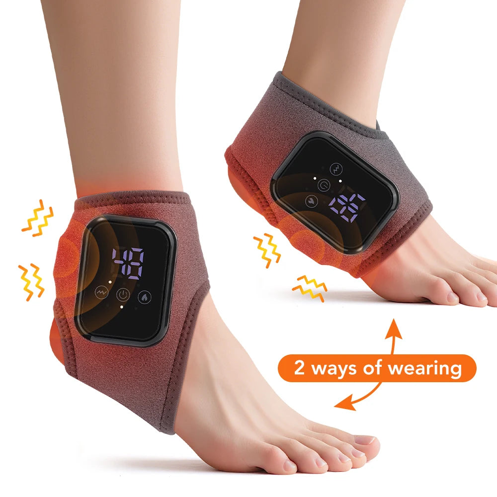 Hailicare Heated Ankle Brace For Sprain Relief And Joint Support