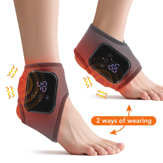 Hailicare Heated Ankle Brace For Sprain Relief And Joint Support