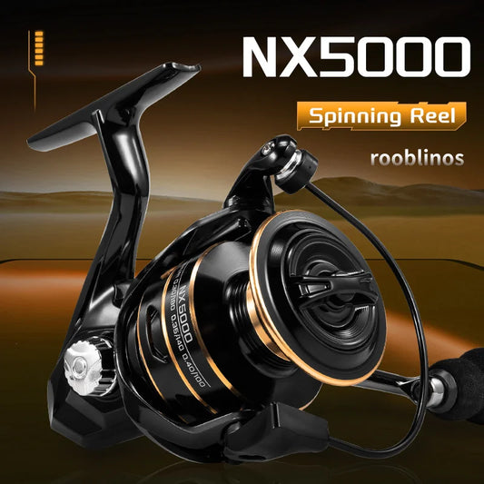 Jarzzilai Spinning Fishing Reel Metal Cup 10kg Drag High Speed